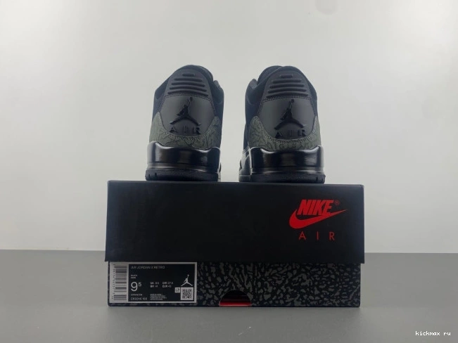 Rep MAX CK9246-168 Cat Retro 3 Air Black Jordan 0813